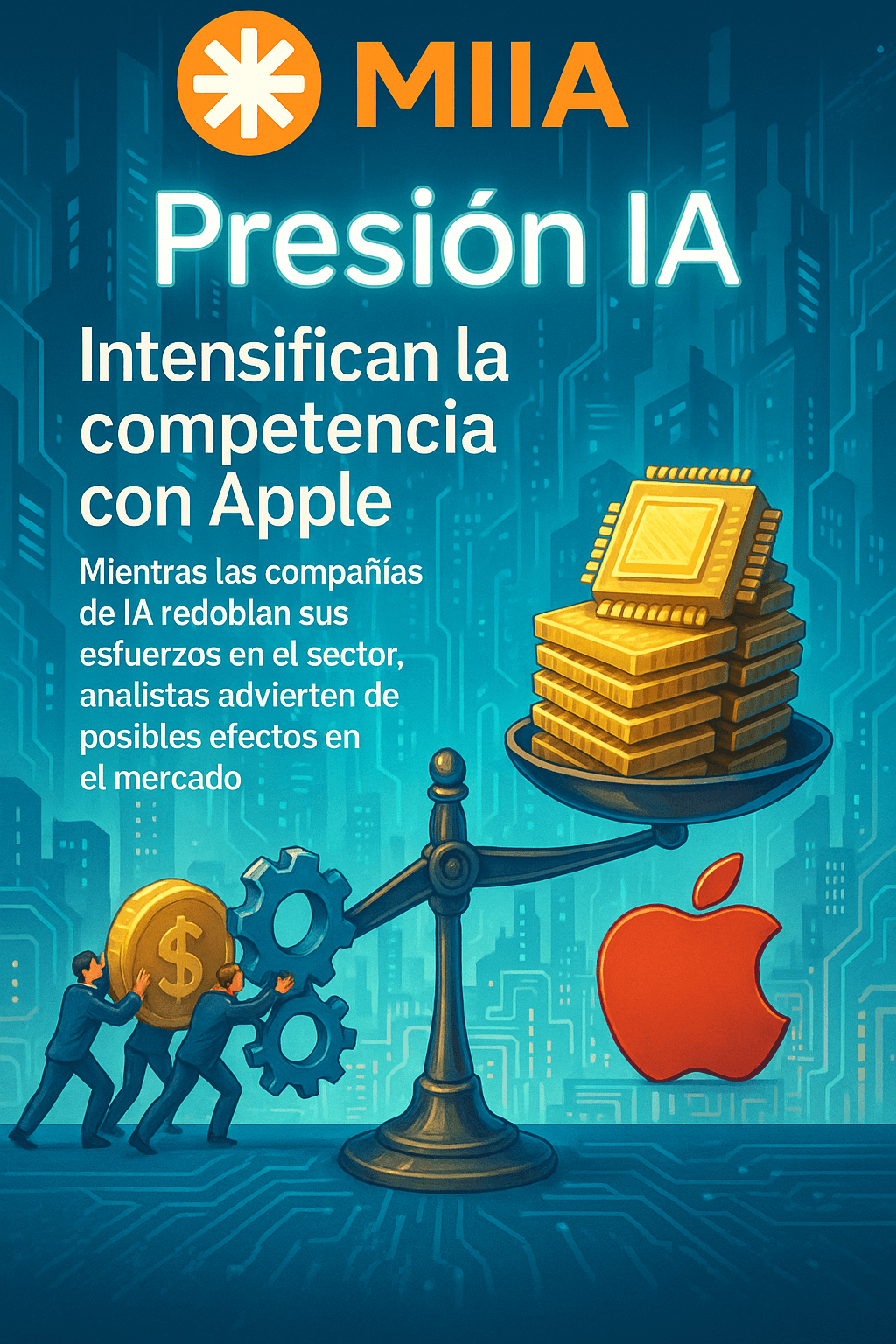 IA revoluciona la industria: Apple pierde su ventaja como cliente preferente