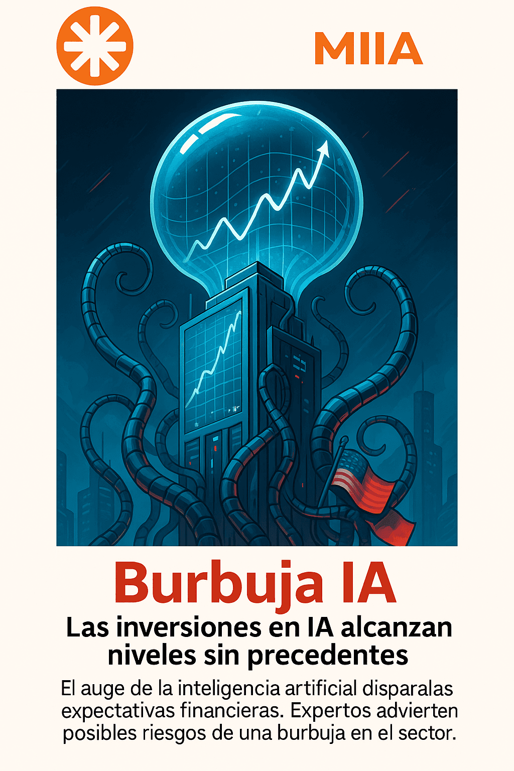 Burbuja de IA supera a la de las puntocom por concentración y velocidad