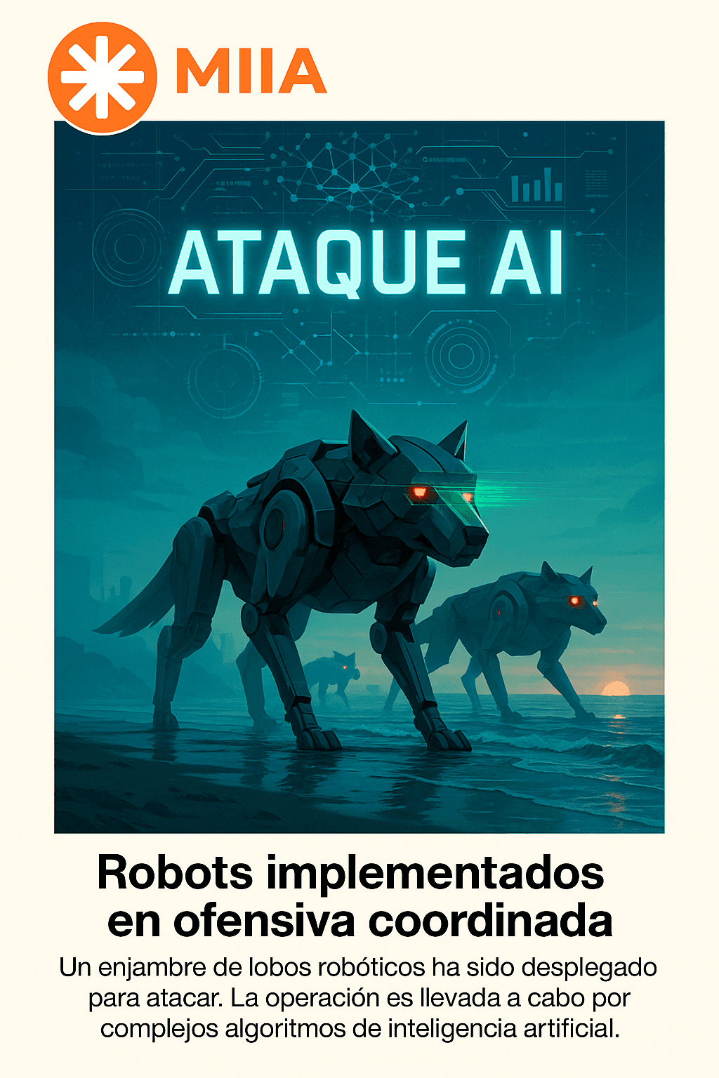 Robots chinos simulan invasión con ocupación autónoma de isla