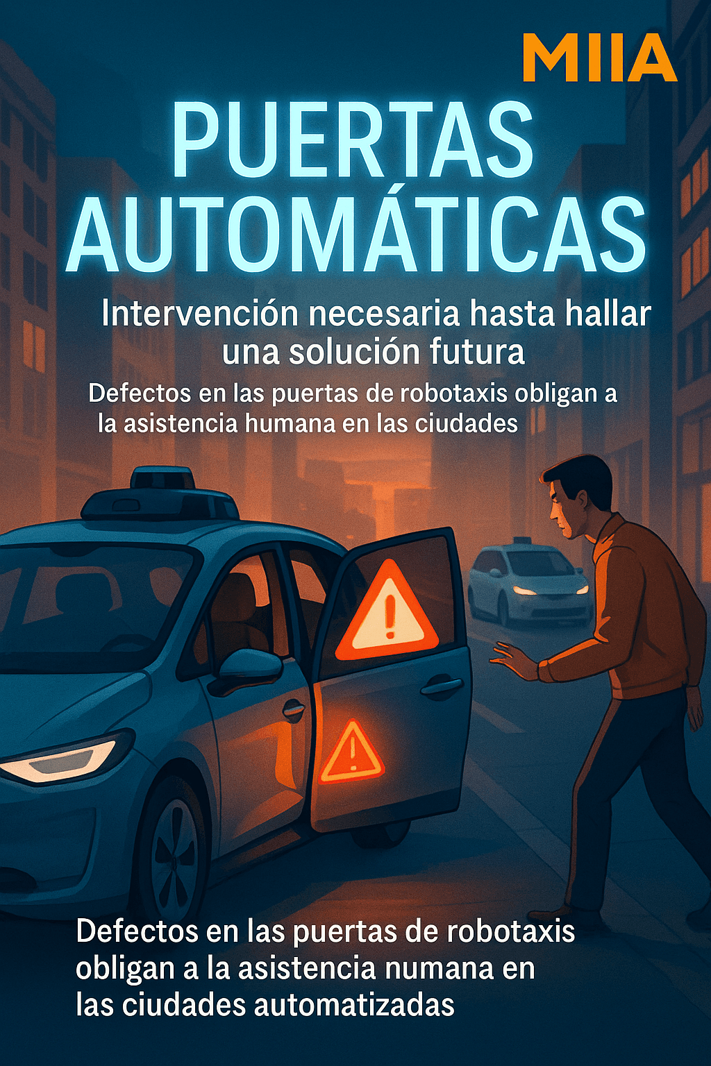 Waymo utiliza repartidores para cerrar puertas en robotaxis autónomos