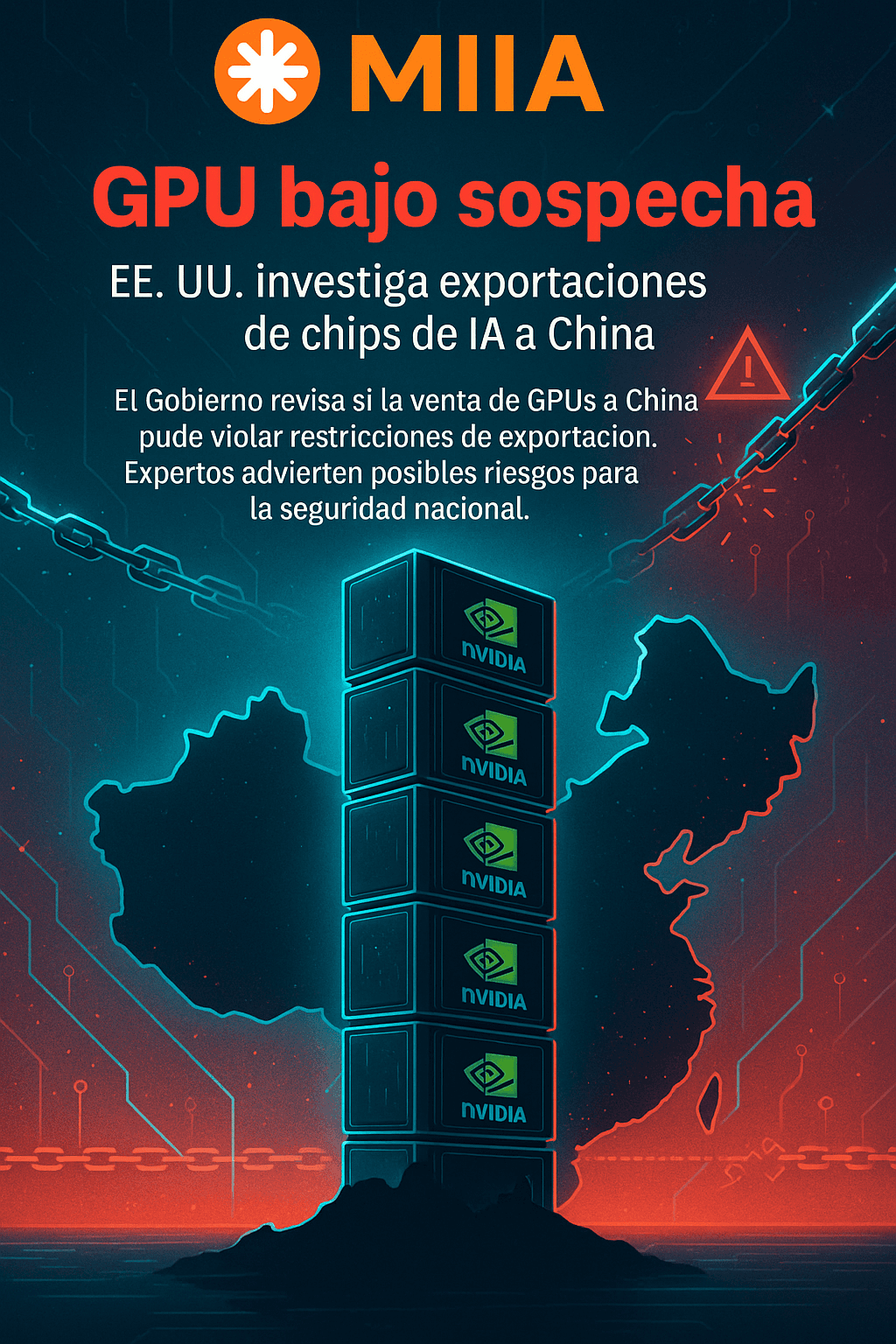 Empresa de Singapur adquiere 136.000 GPUs NVIDIA para IA, uso incierto