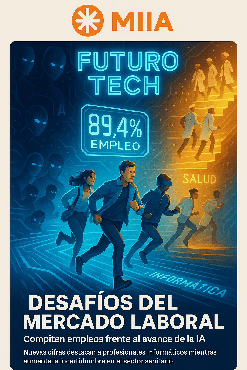 Impacto de IA en la inserción laboral de carreras tecnológicas para 2025