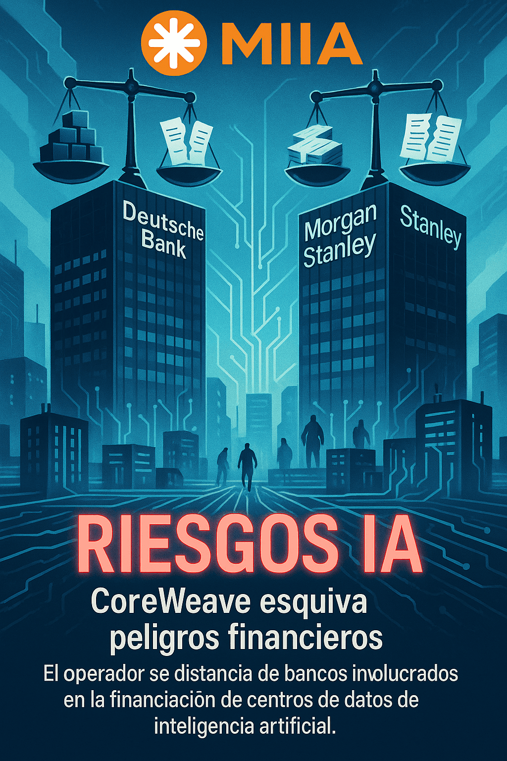 Bancos restringen financiación ante riesgos en centros de datos de IA