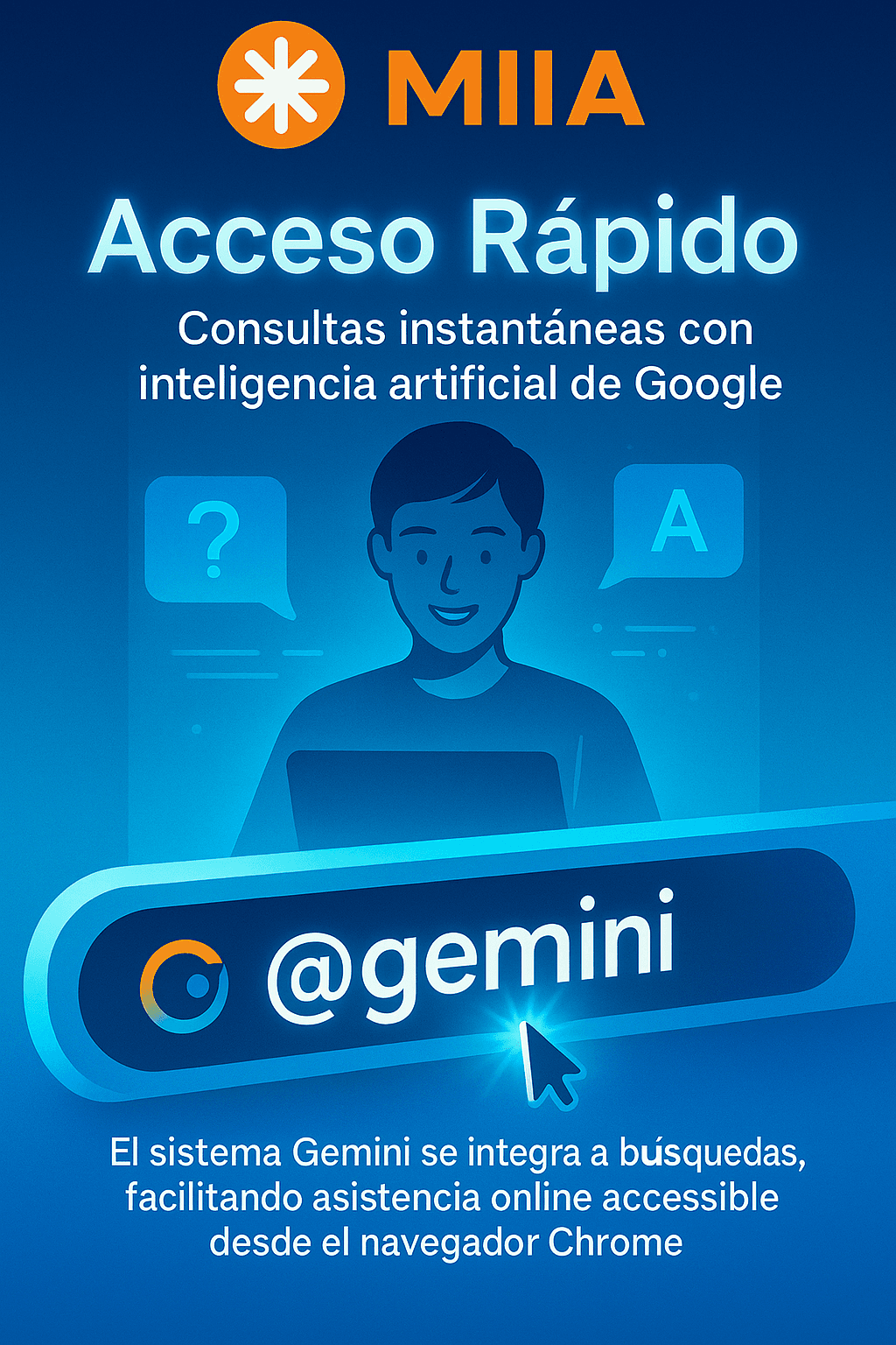 Integración de Gemini en la barra de direcciones de Chrome para consultas rápidas