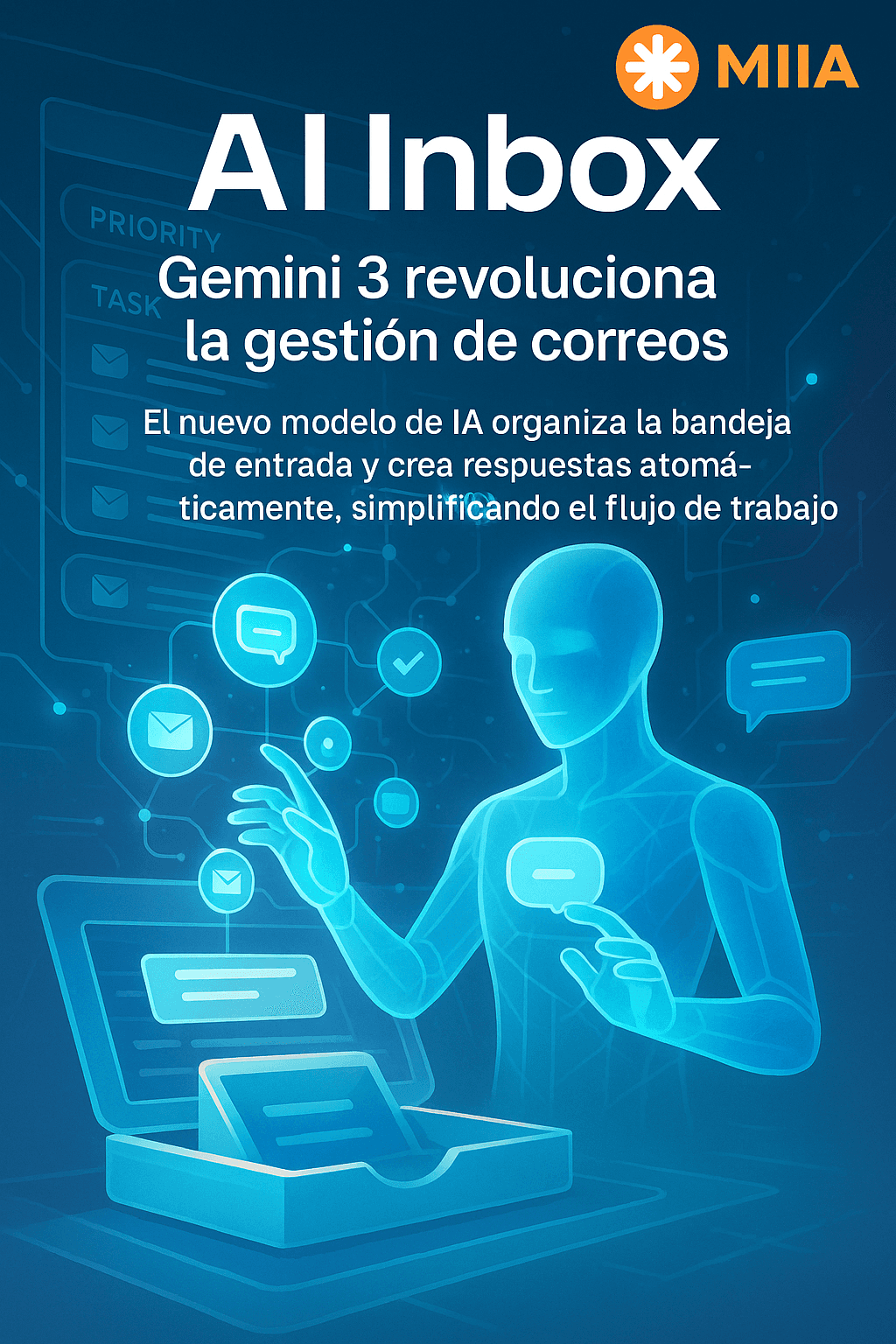 Gemini revoluciona Gmail con nueva arquitectura para bandejas inteligentes
