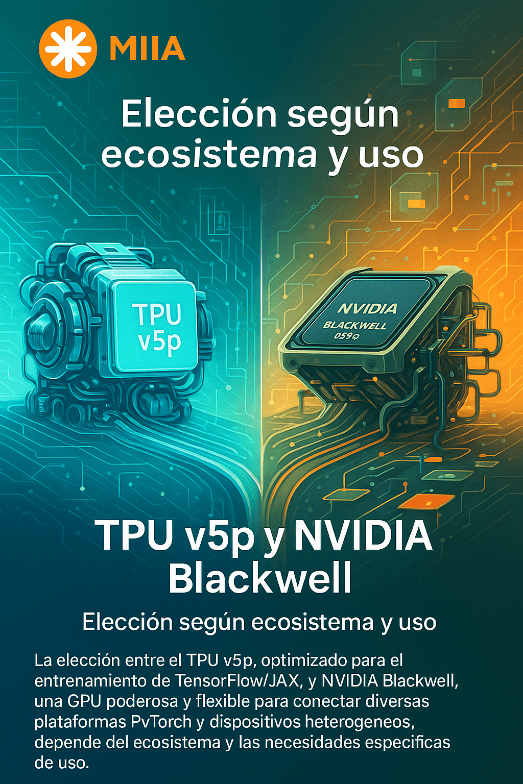 Comparativa técnica: Rendimiento de GPUs vs TPUs en entrenamiento de Transformers