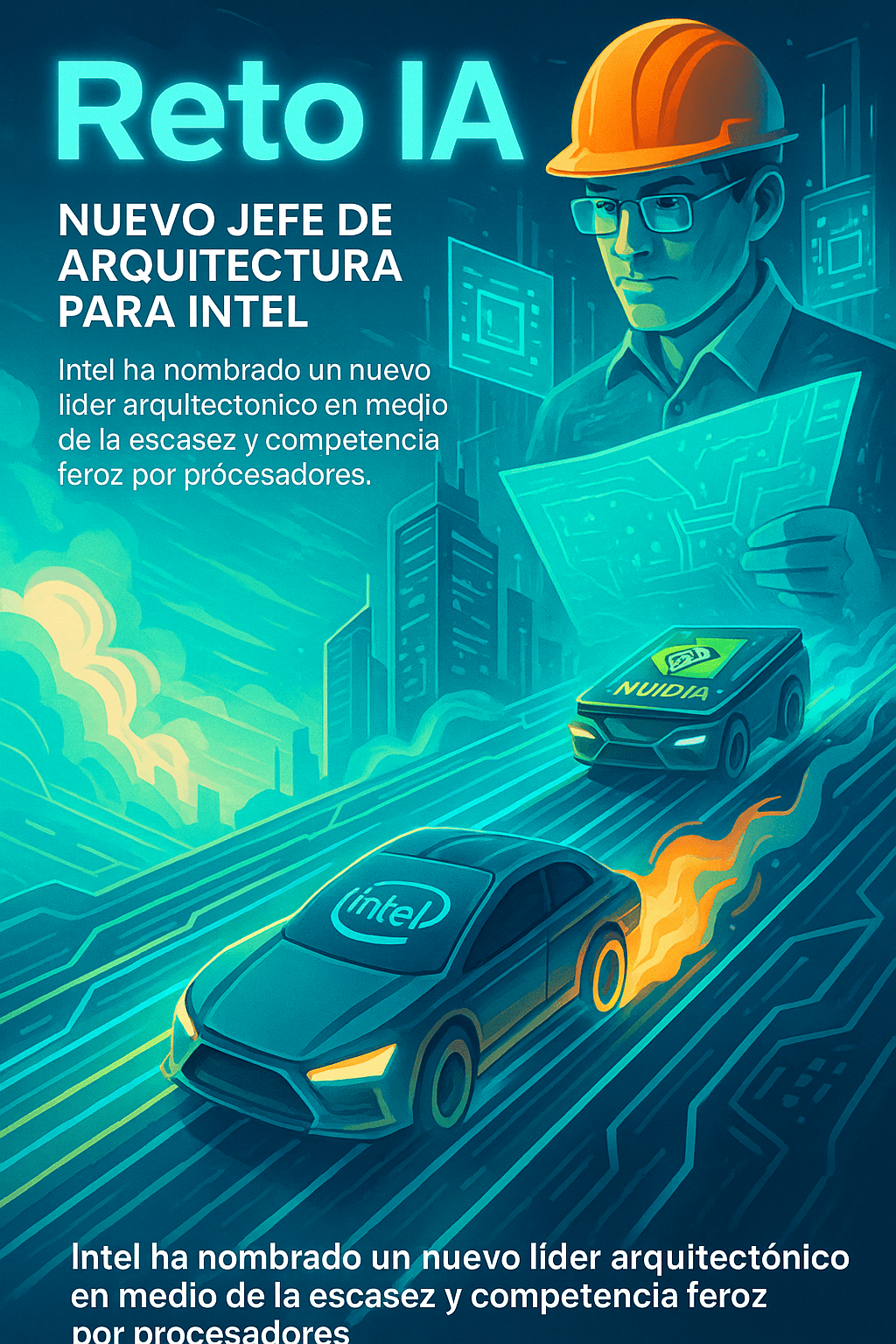 Intel lanza nueva arquitectura para competir con NVIDIA en IA avanzada