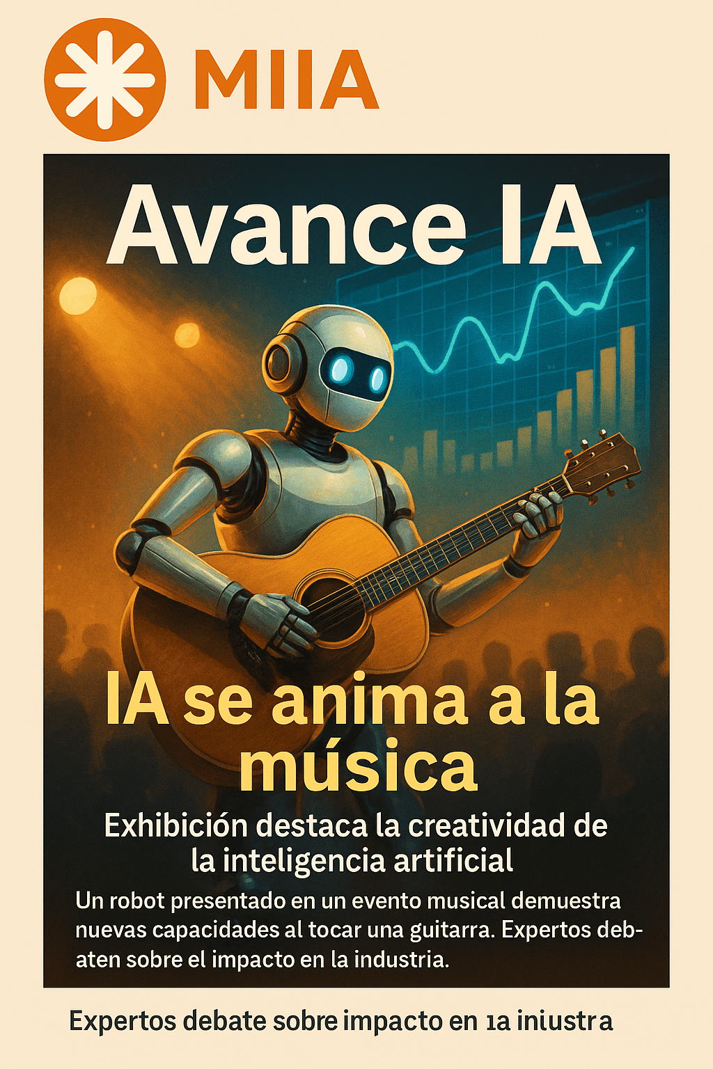 Canción generada por IA alcanza número uno en lista Billboard EEUU