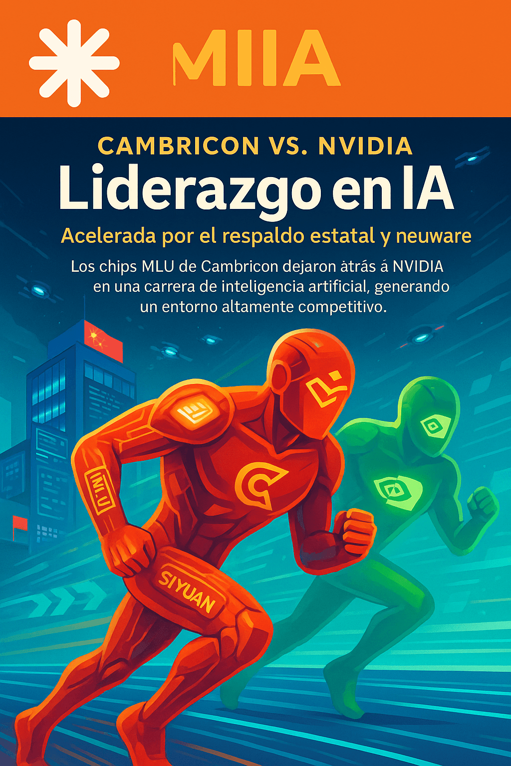 Cambricon impulsa la independencia de China en chips de IA avanzados