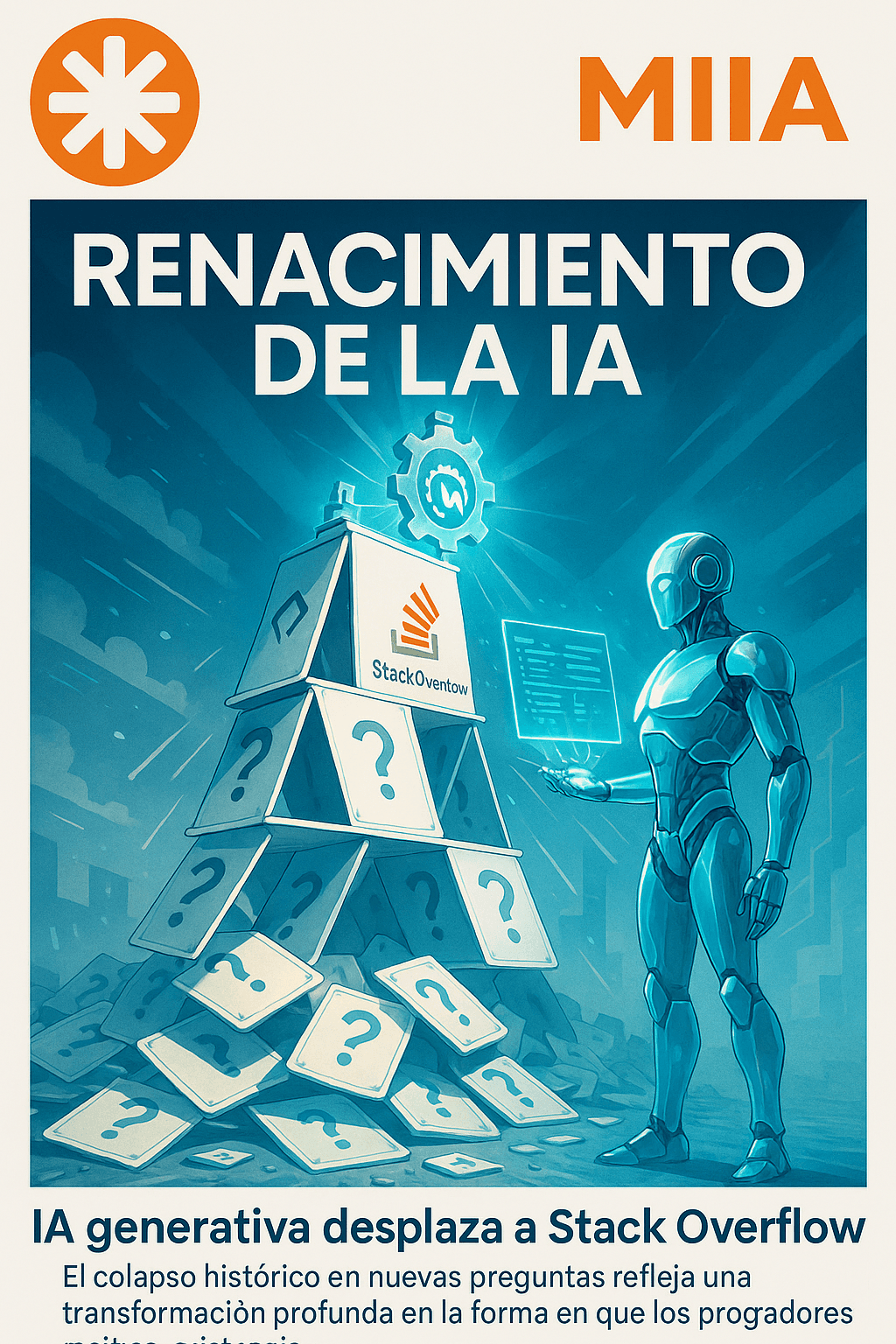 IA revoluciona la programación reduciendo dependencia en Stack Overflow
