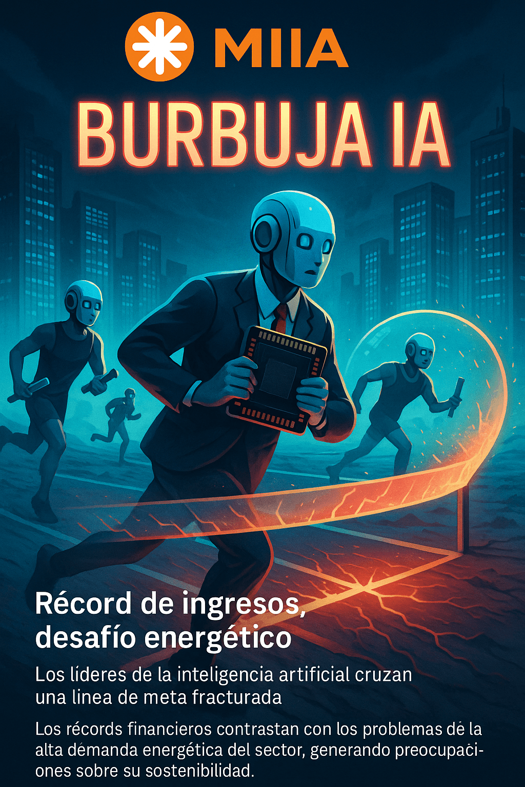 Líderes tecnológicos reconocen sin tapujos la burbuja actual en IA