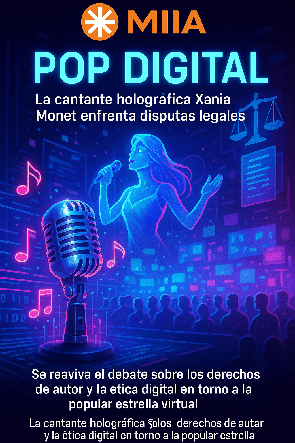 Xania Monet: IA artística que conquista la industria con contrato millonario