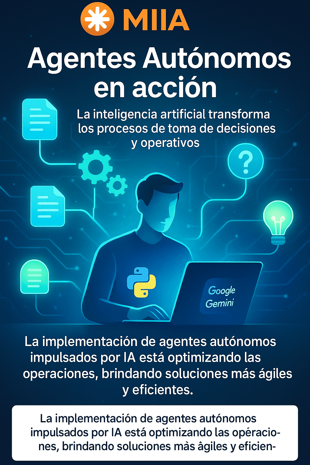 Framework de Agentes AI Multinodo con API Google Gemini para Automatización