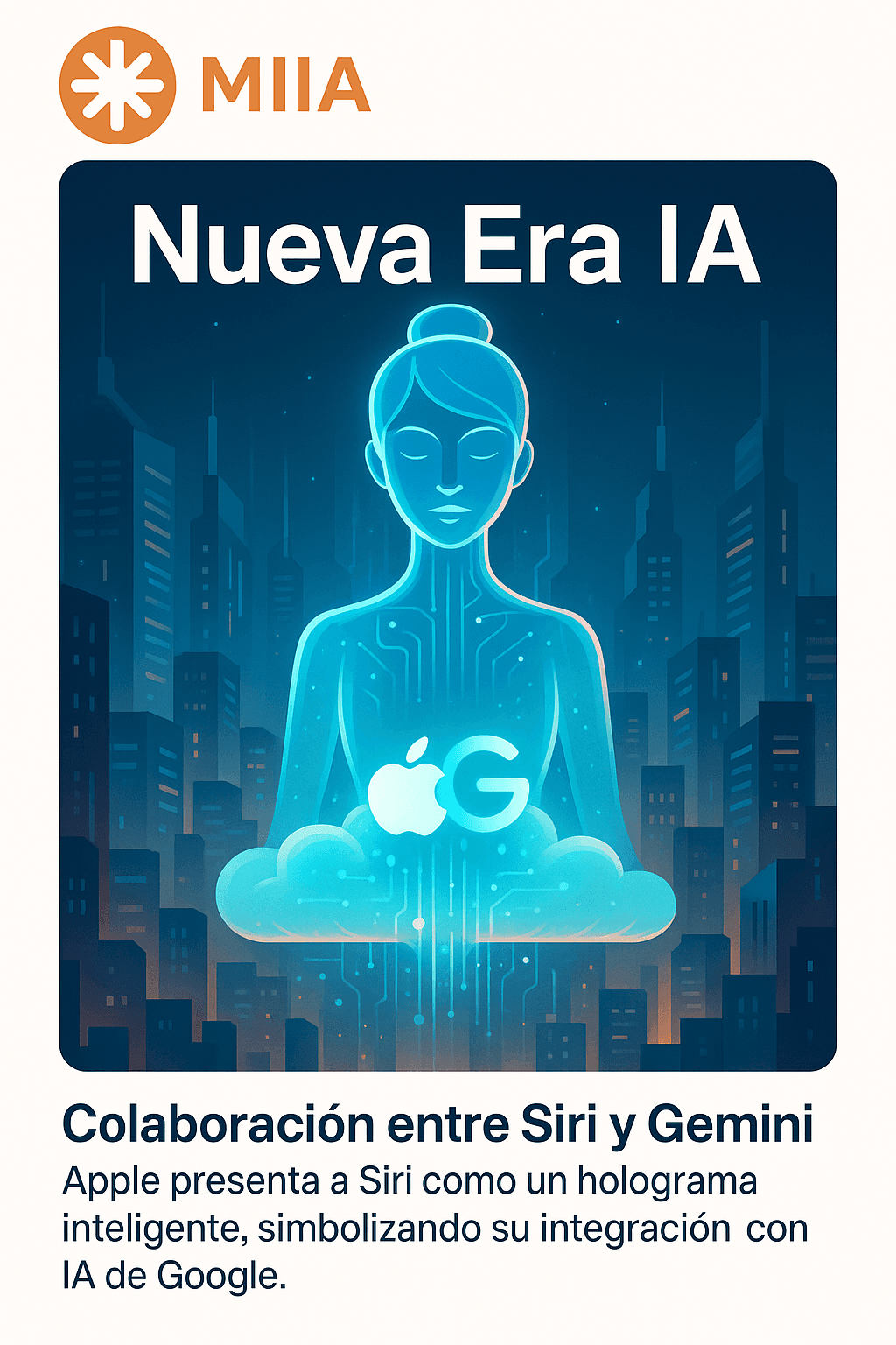 Apple integra modelos de IA Gemini en la próxima generación de Siri