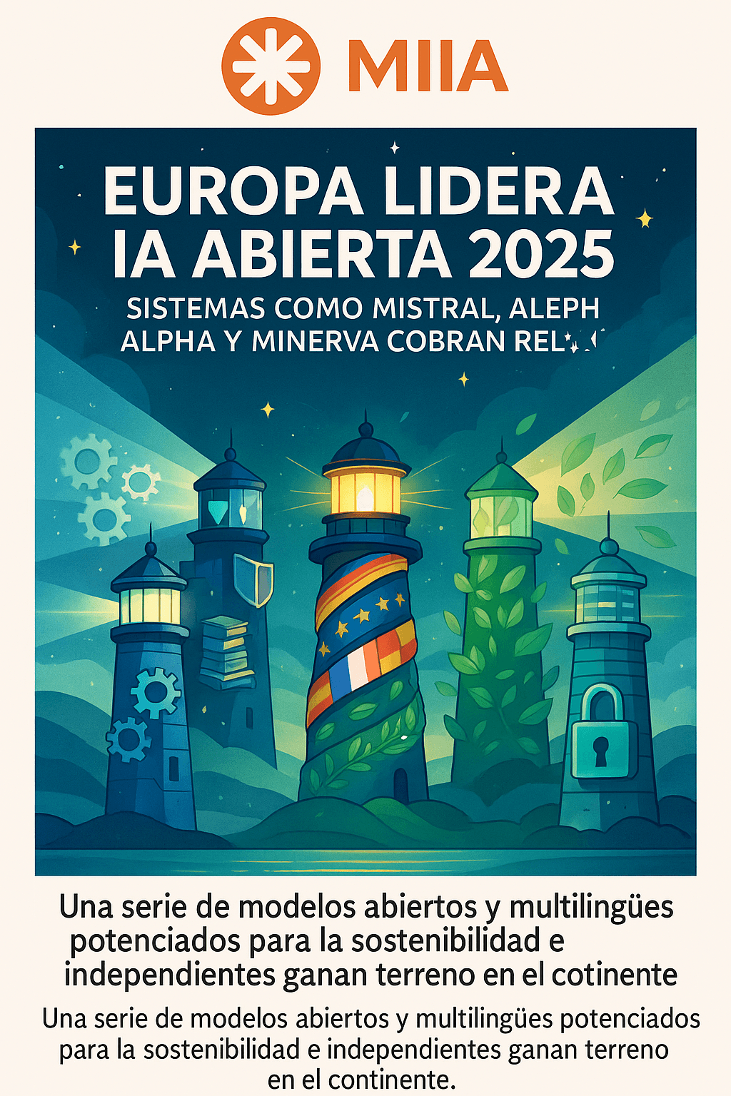 Análisis técnico de los modelos de IA líderes en Europa 2025