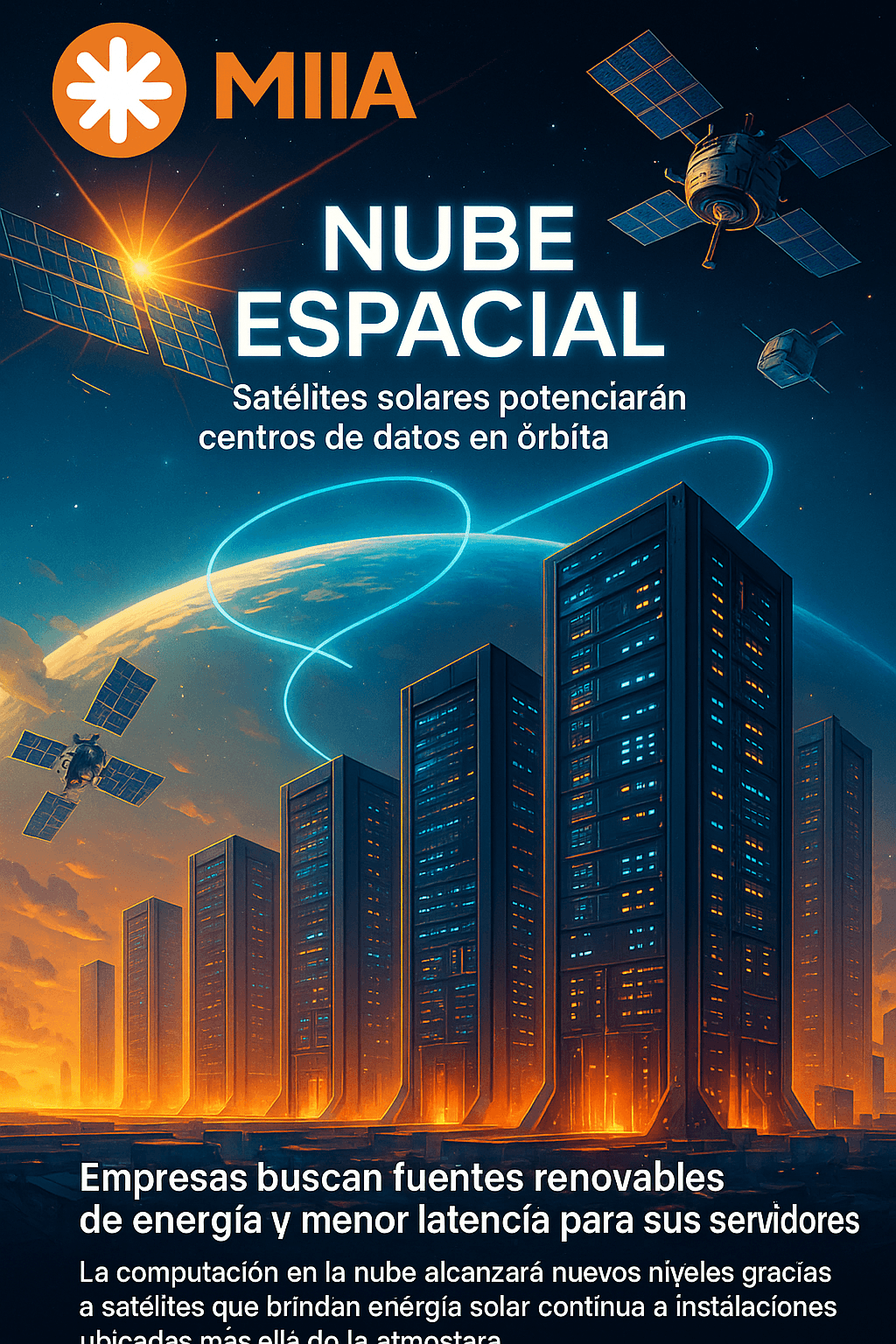 Líderes tech impulsan centros de datos espaciales para evadir regulaciones