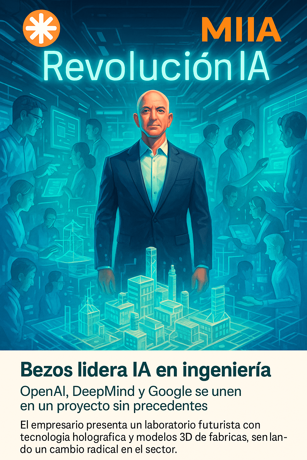 Jeff Bezos lanza nueva empresa de IA tras regreso a escena pública