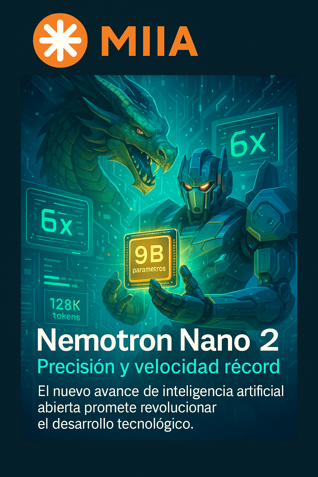 NVIDIA lanza Nemotron Nano 2: LLM híbridos con 6x mayor rendimiento de inferencia