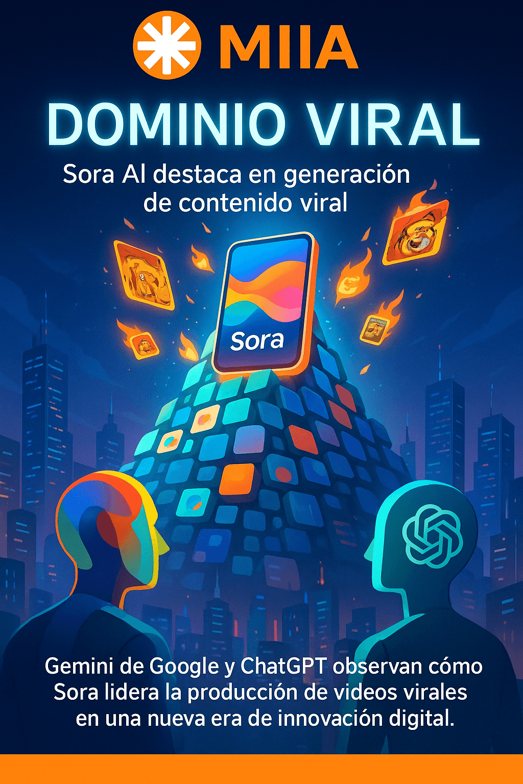 OpenAI impulsa crecimiento récord en App Store con Sora y ChatGPT