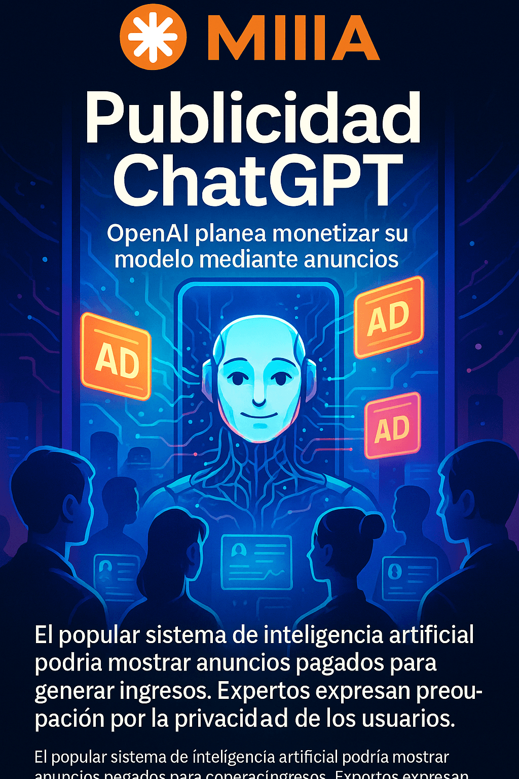 OpenAI implementa anuncios en ChatGPT ante insostenibilidad financiera