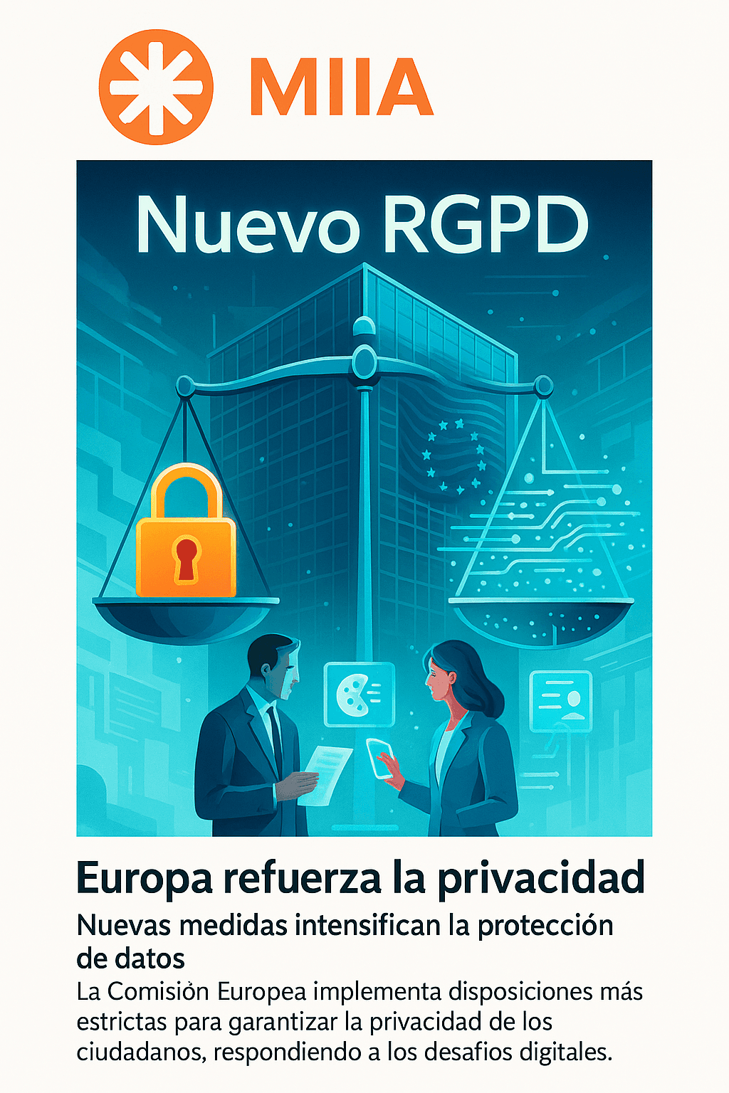 UE revisa el GDPR para equilibrar privacidad y avance en IA avanzada