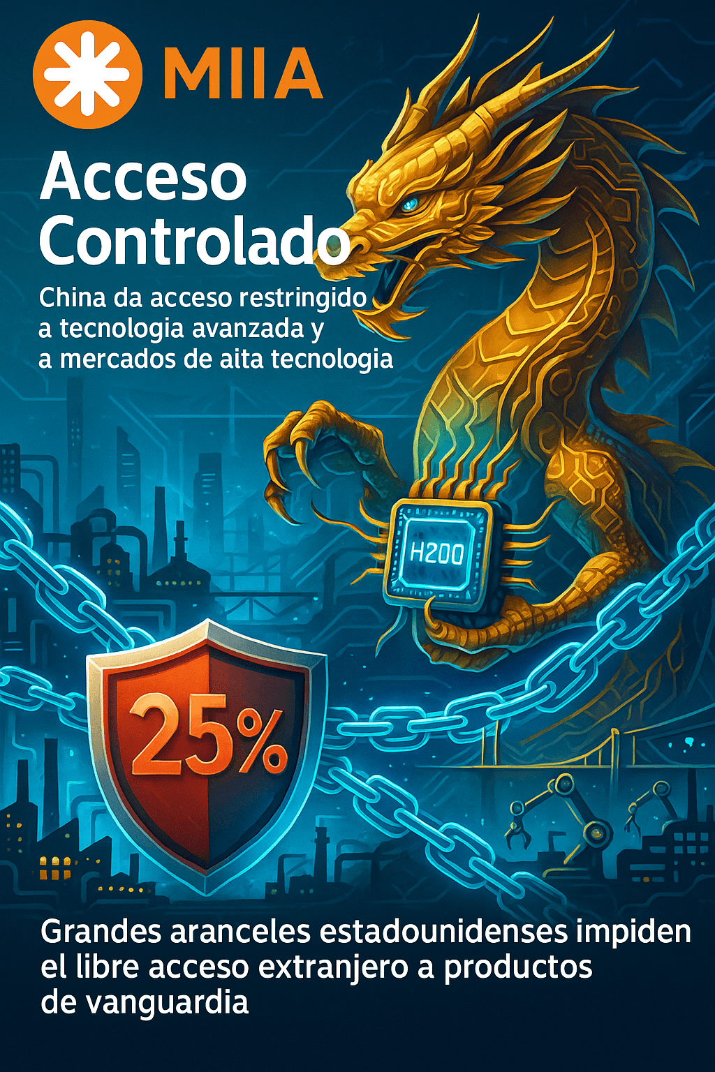 China autoriza compra de chips NVIDIA, pero con control exhaustivo riguroso