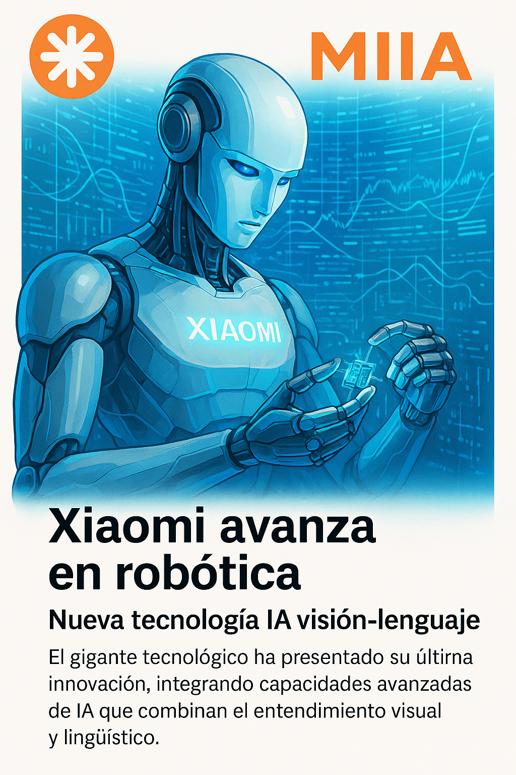 Xiaomi lanza modelo IA especializado en manipulación robótica avanzada