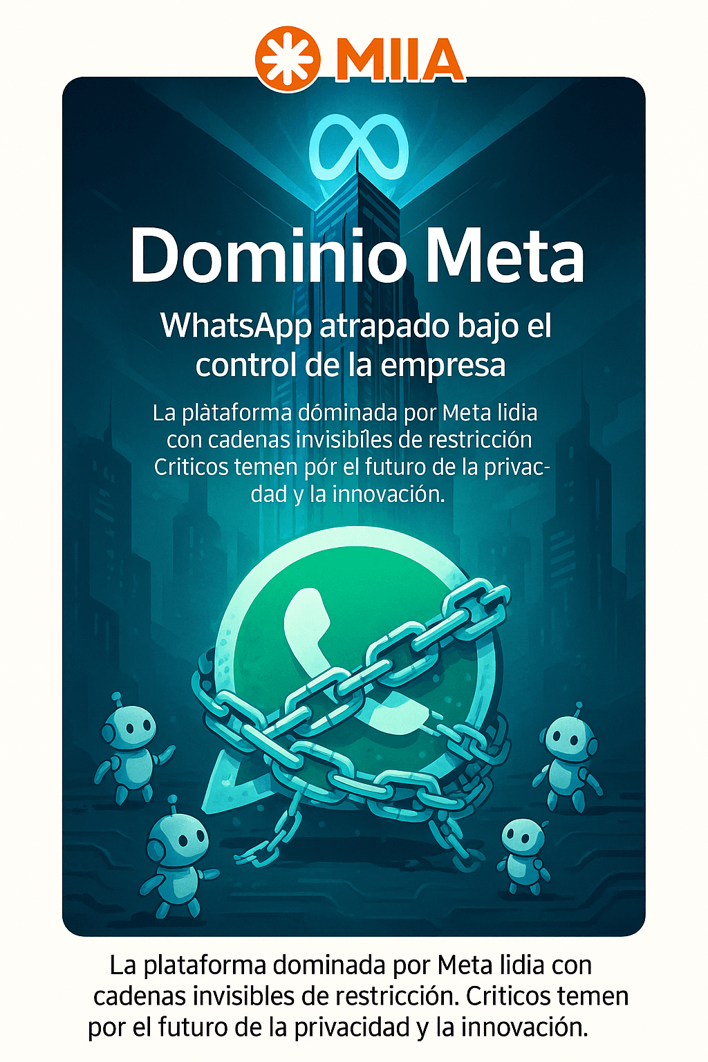 Comisión Europea frena imposición de chatbot IA en WhatsApp por Meta