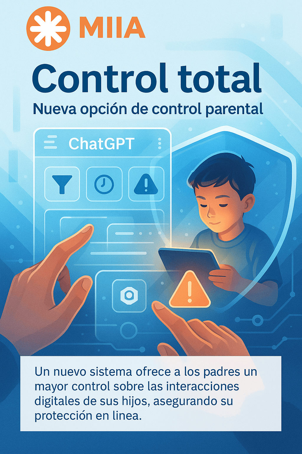 Guía técnica para configurar control parental en ChatGPT y gestionar IA