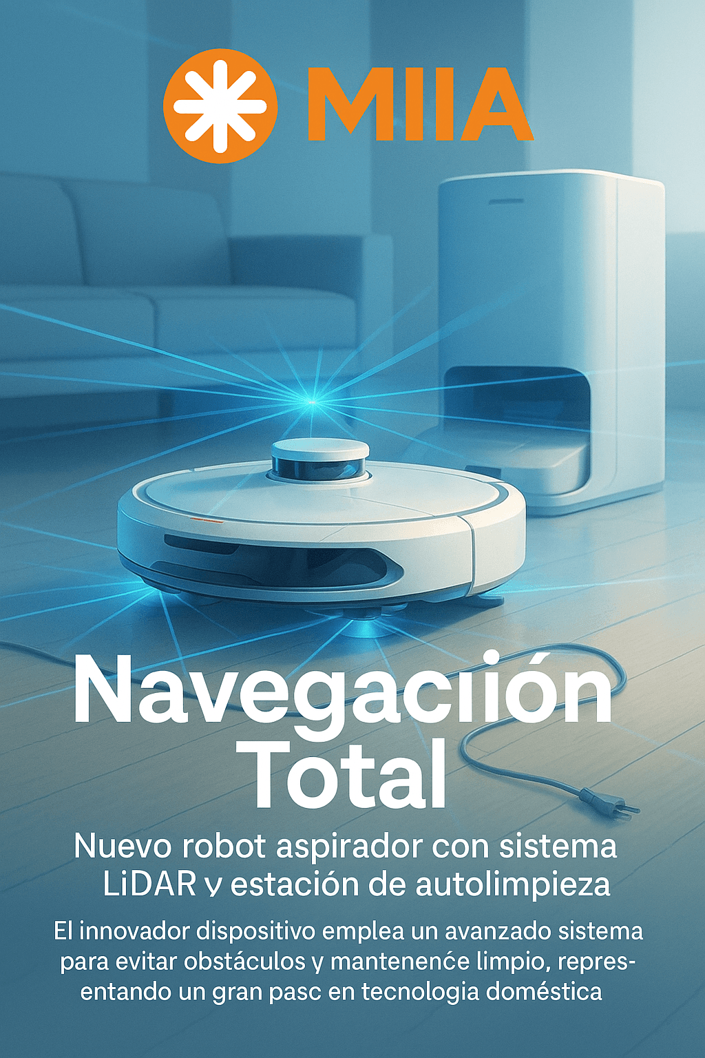 DJI ROMO: robot aspirador con navegación avanzada de drones para evitar obstáculos