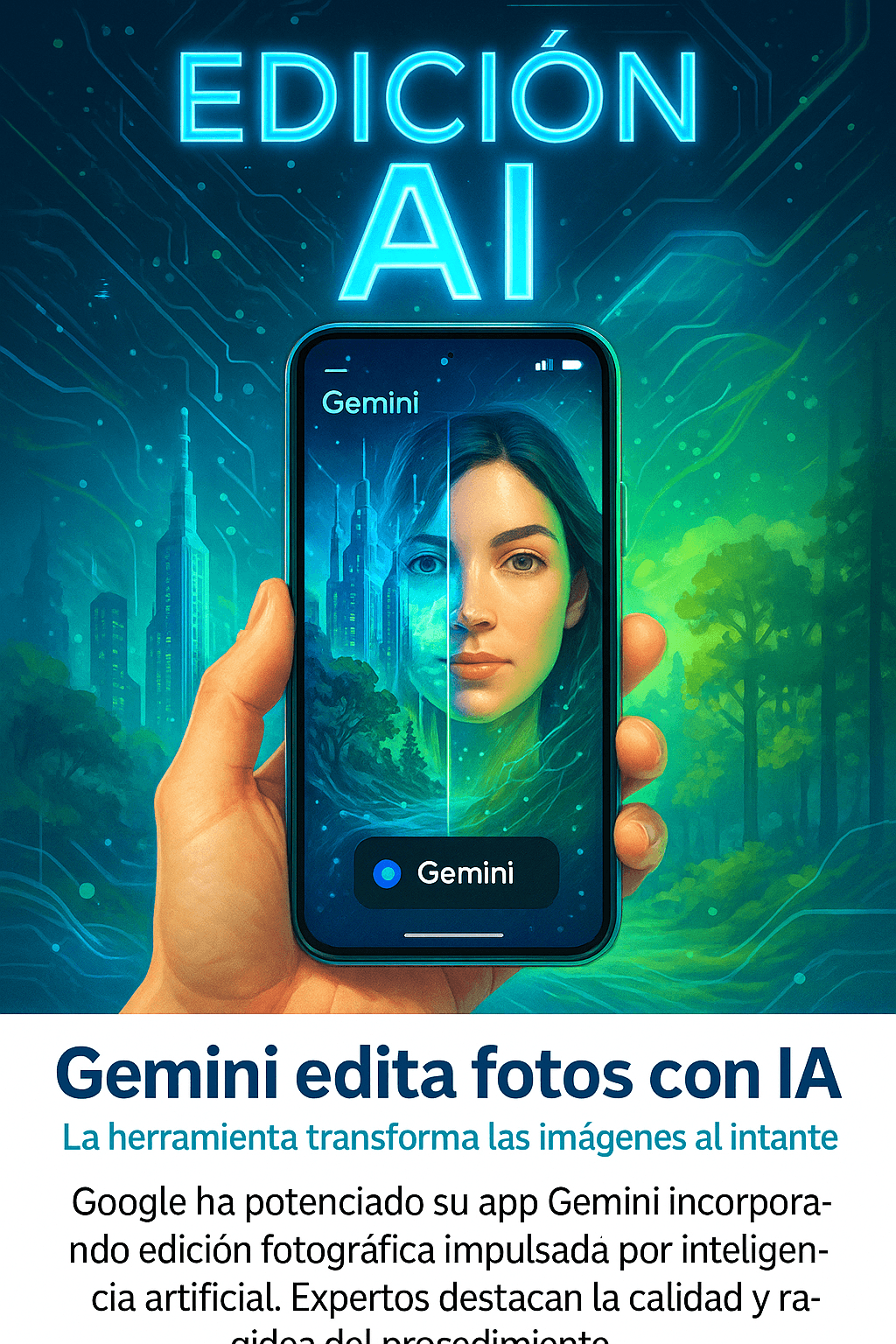 Google lanza herramienta gratuita para transformar fotos con IA avanzada