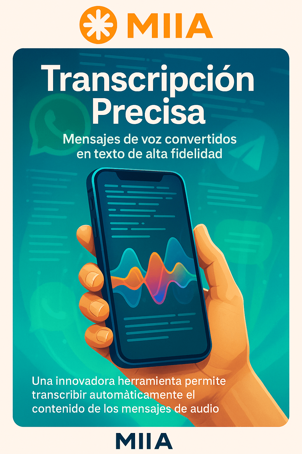 Transcripción automática de audios de WhatsApp y Telegram con Gemini