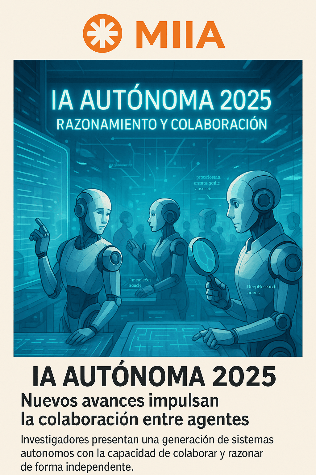 Cinco tendencias clave de agentes IA que revolucionan 2025