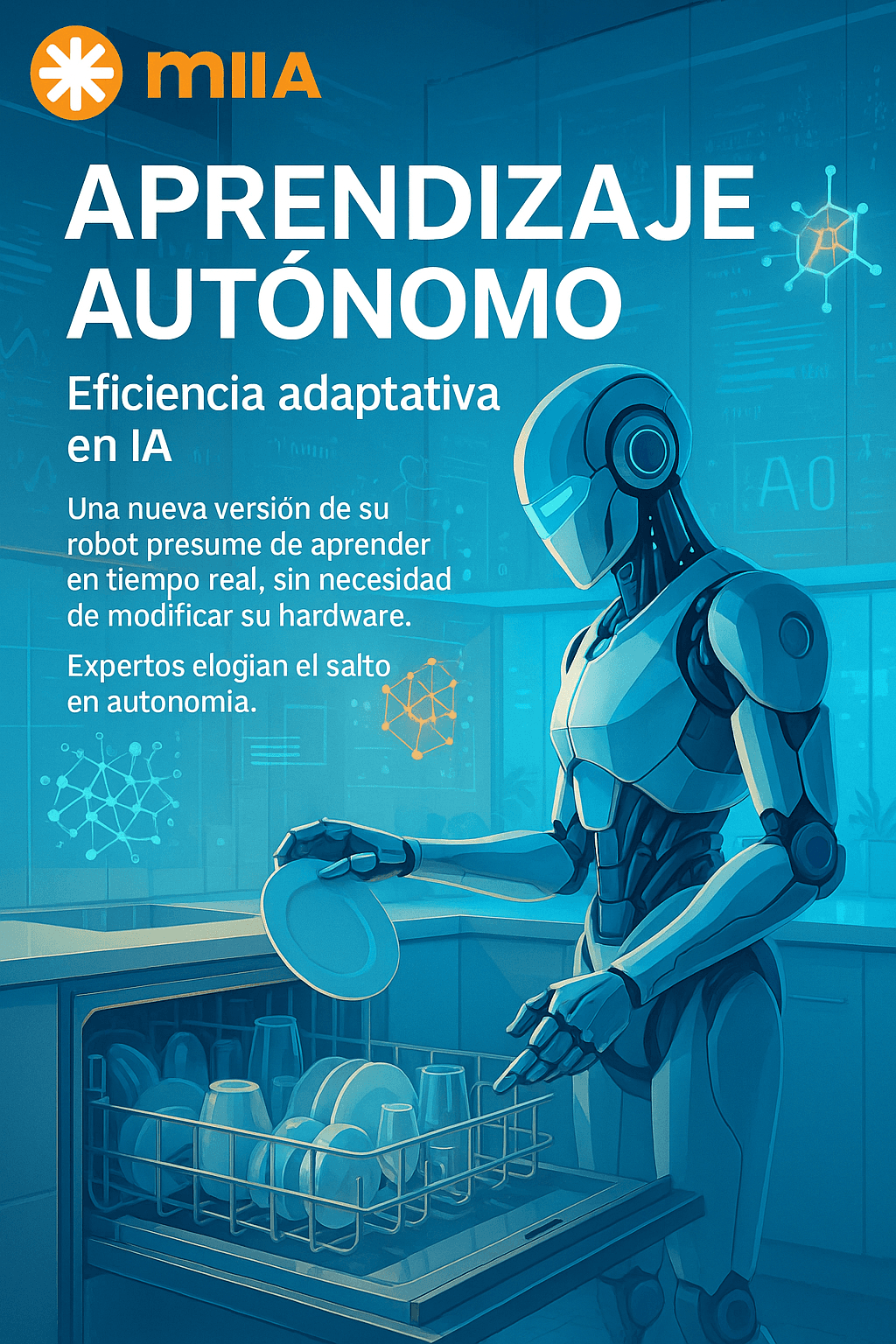 Figura F.02: robot doméstico avanzado para carga autónoma de lavavajillas