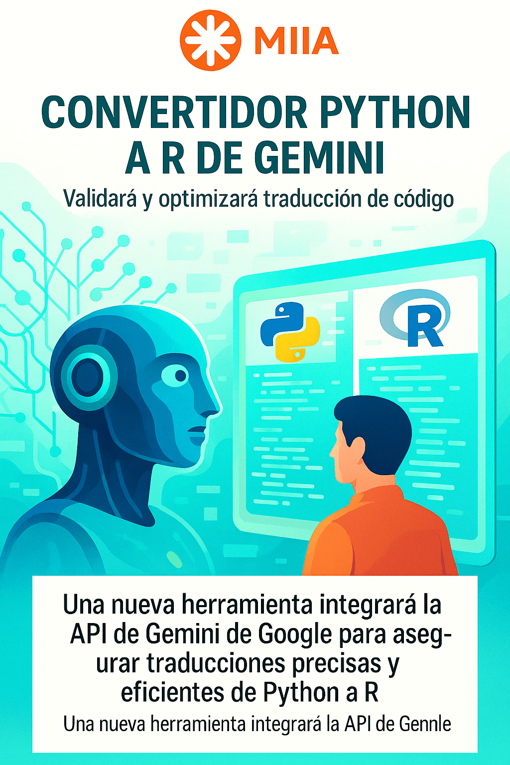 Desarrollo de Convertidor Python a R con Validación AI de Gemini