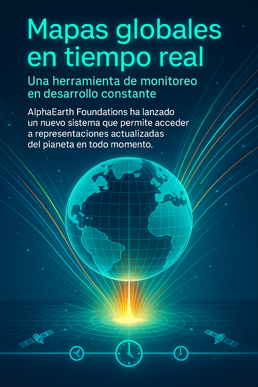 AlphaEarth Foundations: Google DeepMind impulsa mapeo planetario con IA