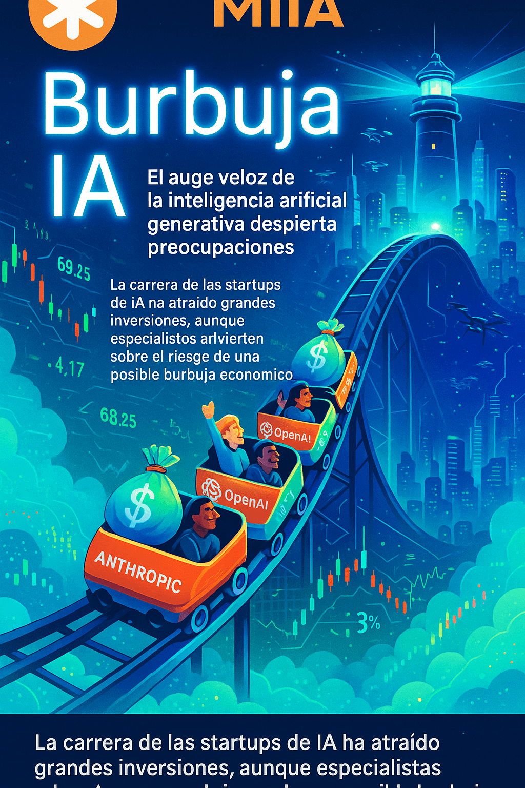 Startups de IA aumentan valoración mil millonaria pese a pérdidas crecientes
