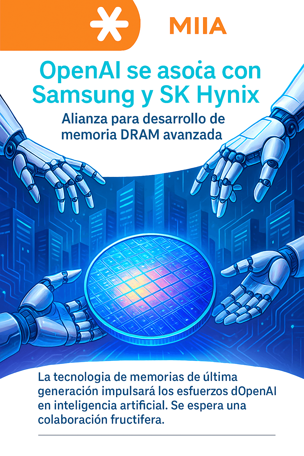 OpenAI estudia demanda masiva de 900.000 obleas de chips mensuales