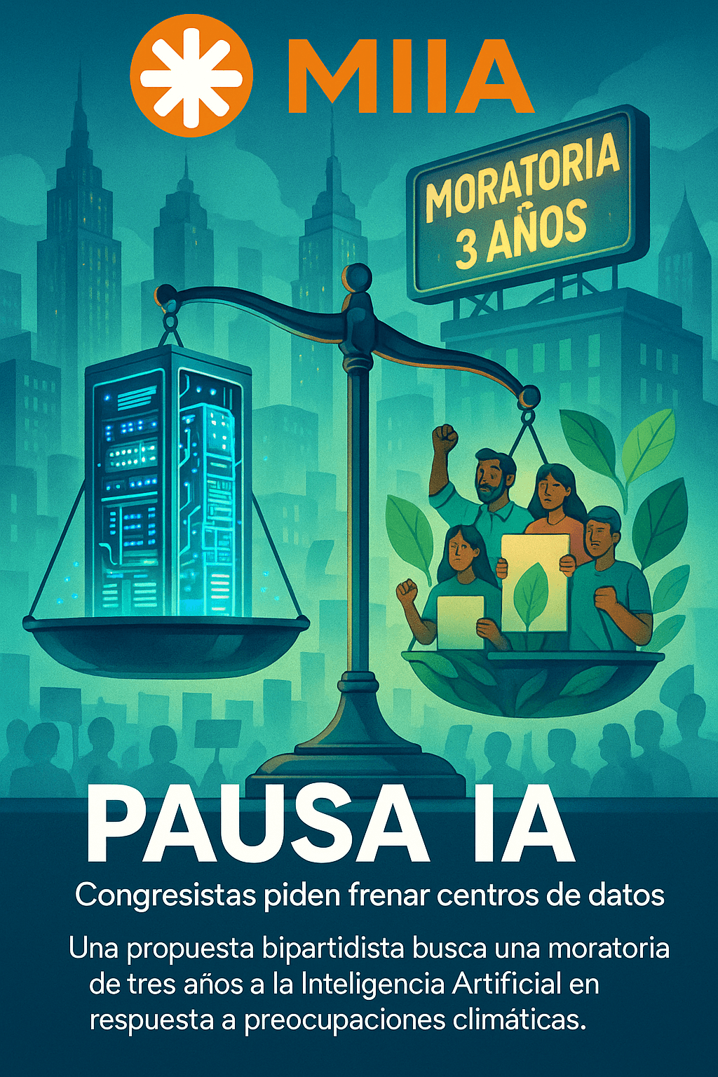 Resistencia estatal frena expansión de centros de datos para IA en EEUU