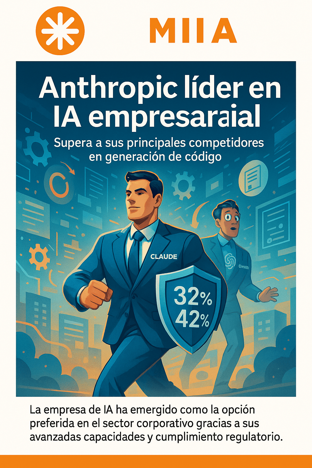 Anthropic’s Claude Surpasses OpenAI with 32% Enterprise AI Market Share