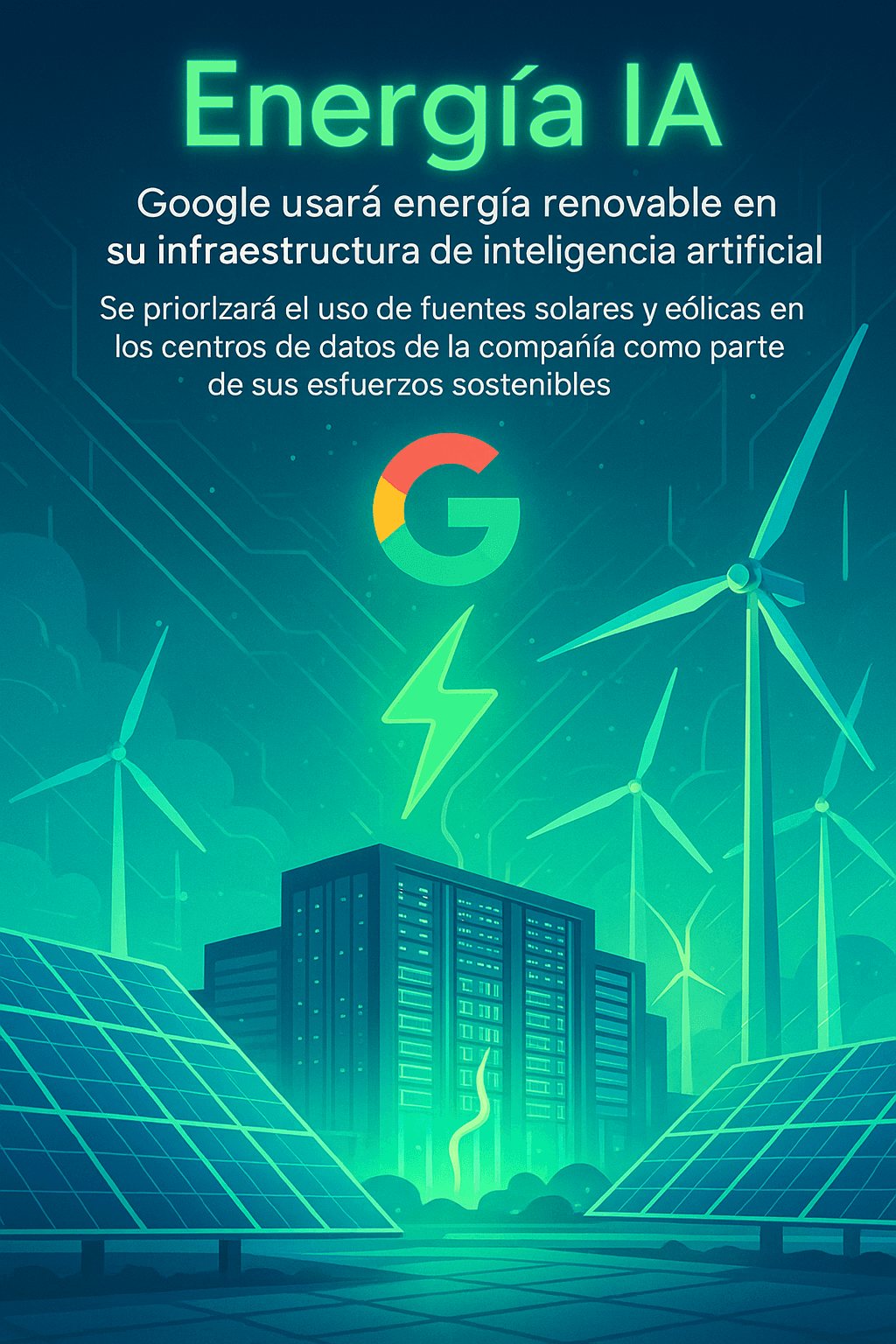 Google integra empresa energética para optimizar consumo de IA y chips