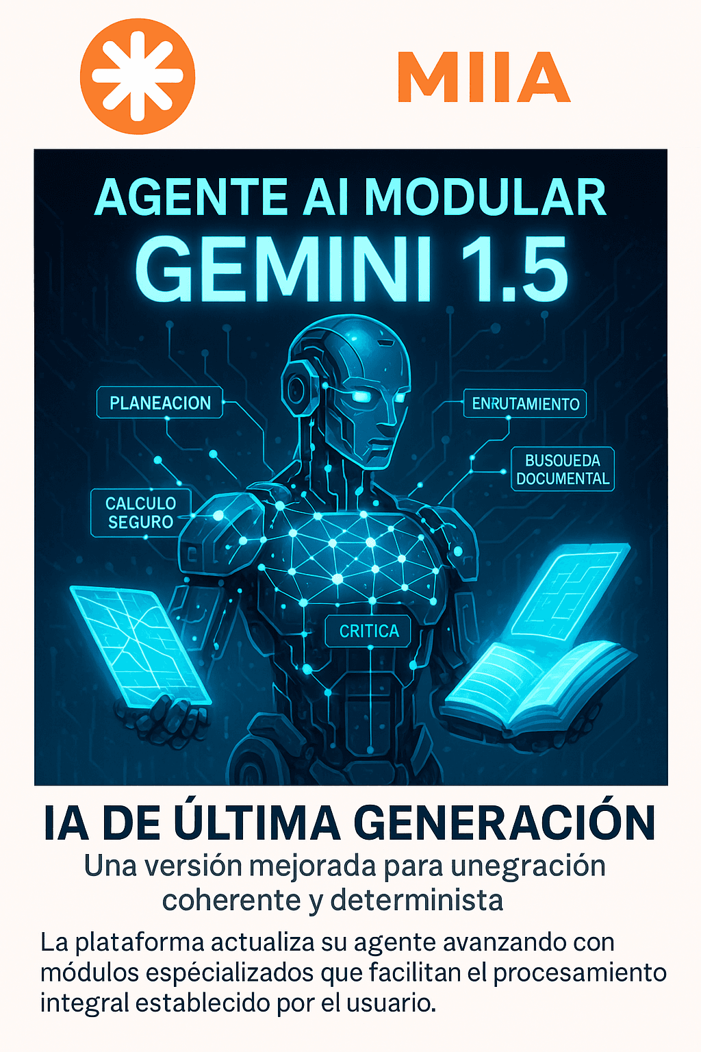 Implementación de agente IA gráfico con Gemini 1.5 para planificación avanzada