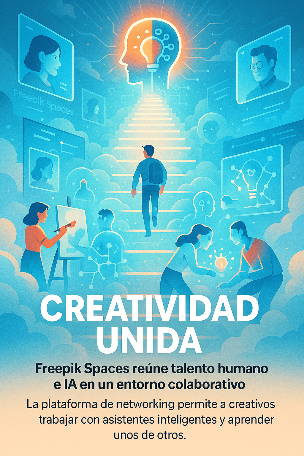 Impacto de la IA en la creatividad humana en conferencias de diseño
