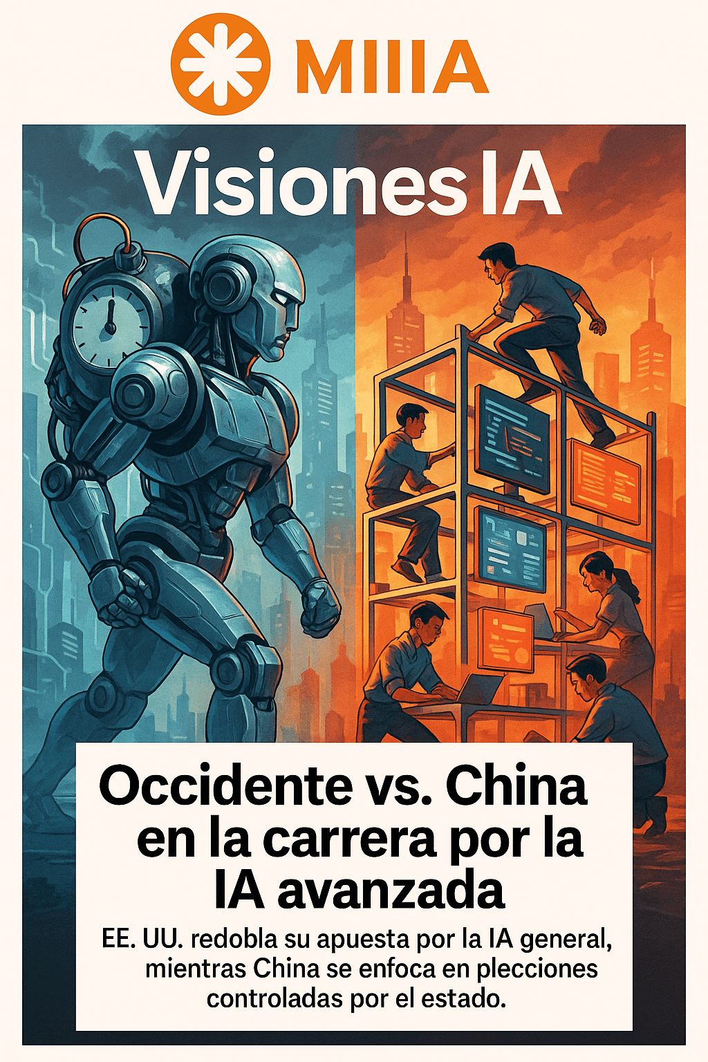 China impulsa IA aplicada en agricultura, EEUU persigue AGI idealizada