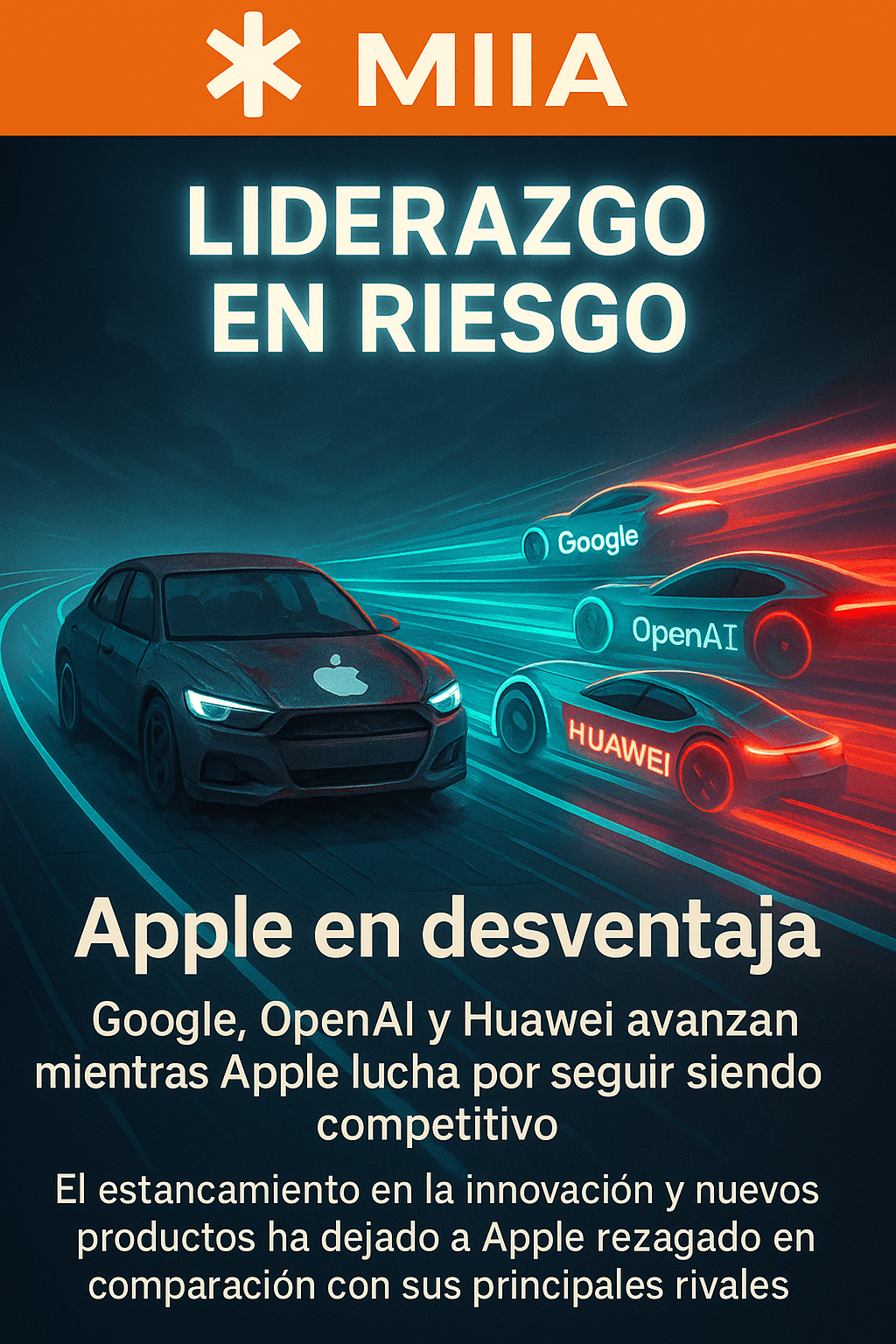 Análisis técnico: ¿quién relevará a Apple en innovación tecnológica?