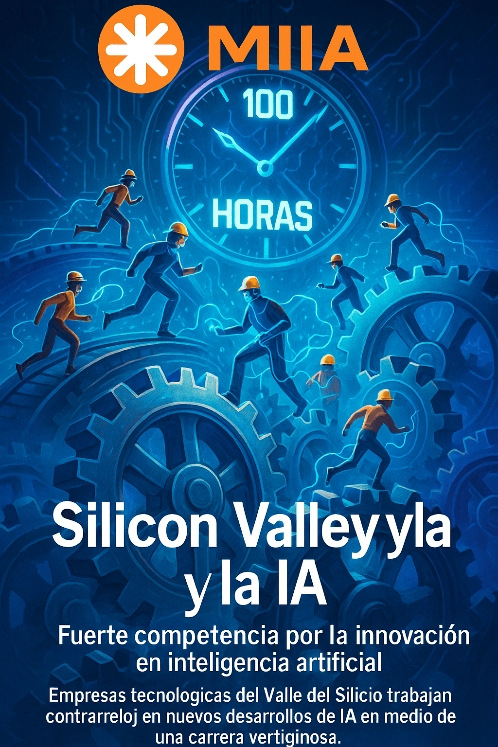 Ingenieros de IA enfrentan jornadas laborales de 100 horas semanales