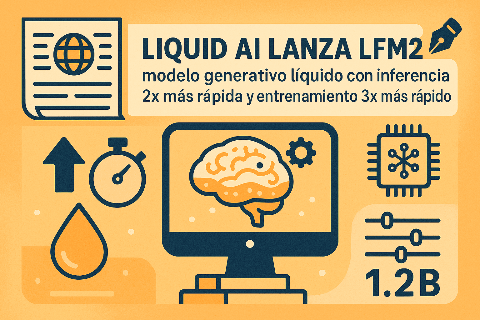 Liquid AI lanza LFM2: Edge LLMs con arquitectura híbrida y rendimiento óptimo