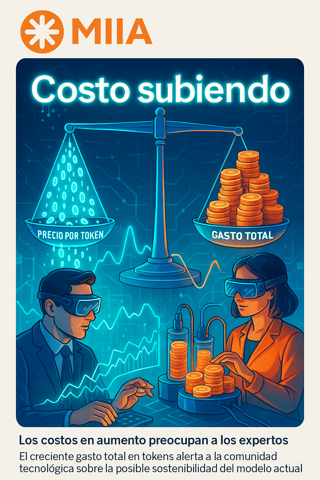 Paradoja de costos en IA: Menor precio, mayor gasto en uso global