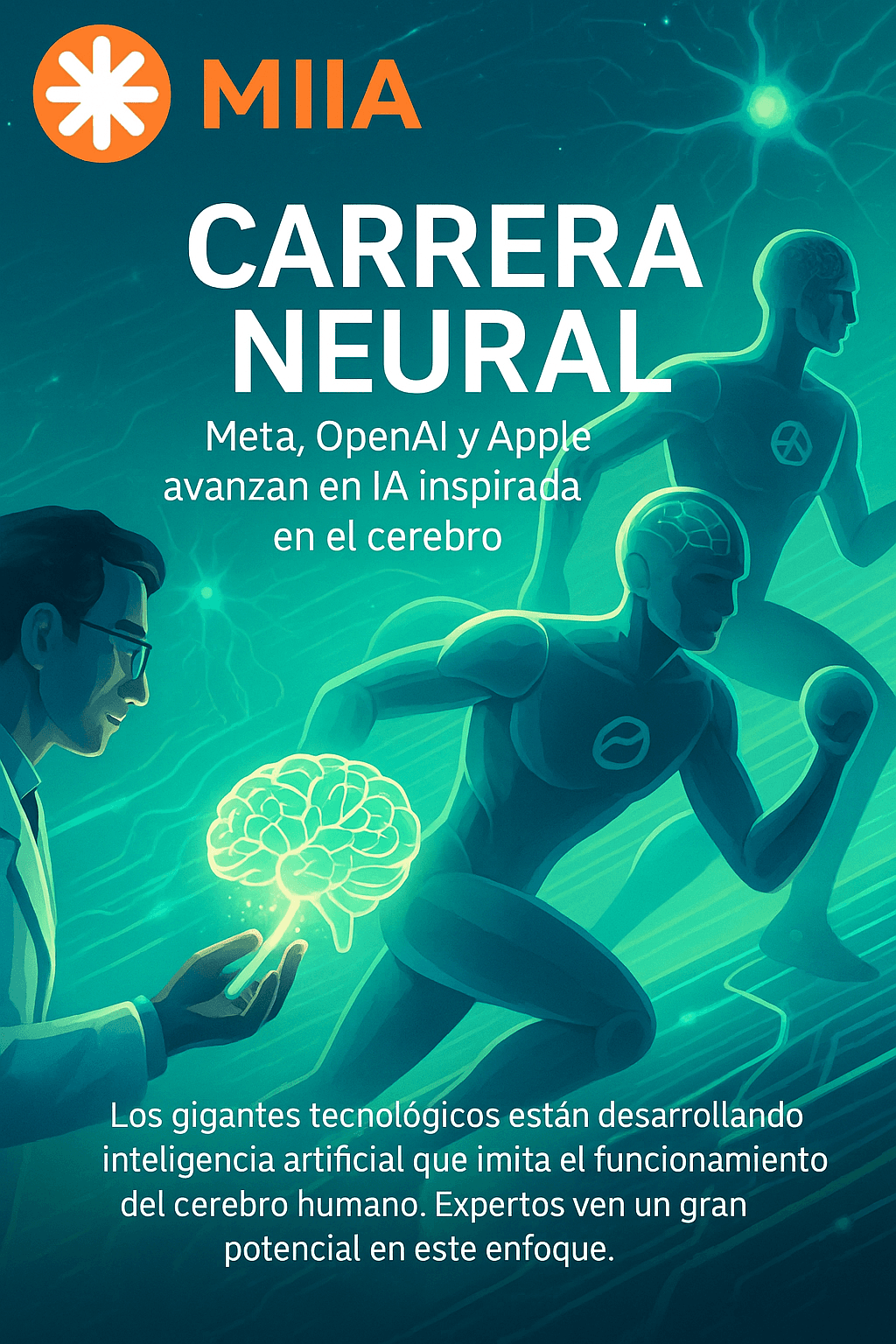Competencia en IA por neurocientíficos expertos como talento estrella