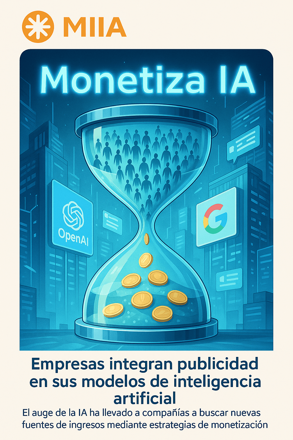 OpenAI y Google descartan publicidad en ChatGPT y Gemini pese a retos financieros